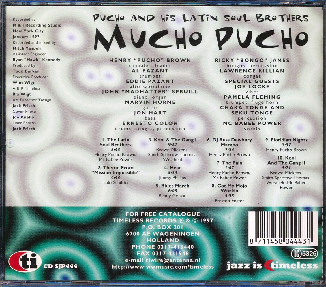 Pucho the latin soul brothers tough