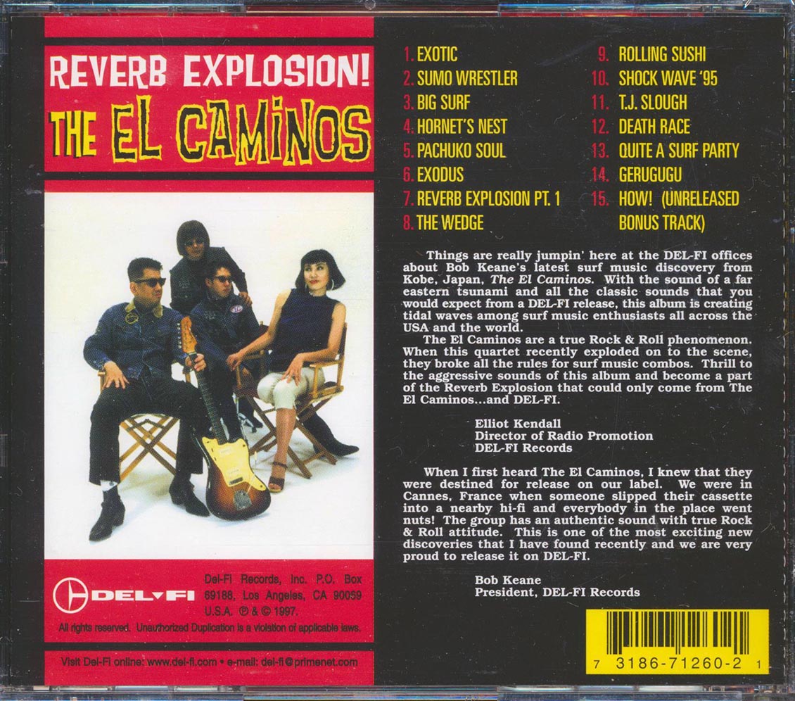 CD El Caminos - Reverb Explosion! | eBay