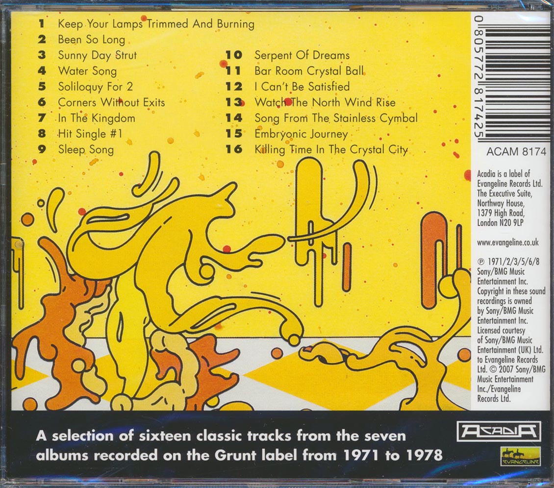 Hot Tuna Keep Your Lamps Trimmed And Burning Best of grunt: trimmed and burning by Hot Tuna, CD with joniowaste