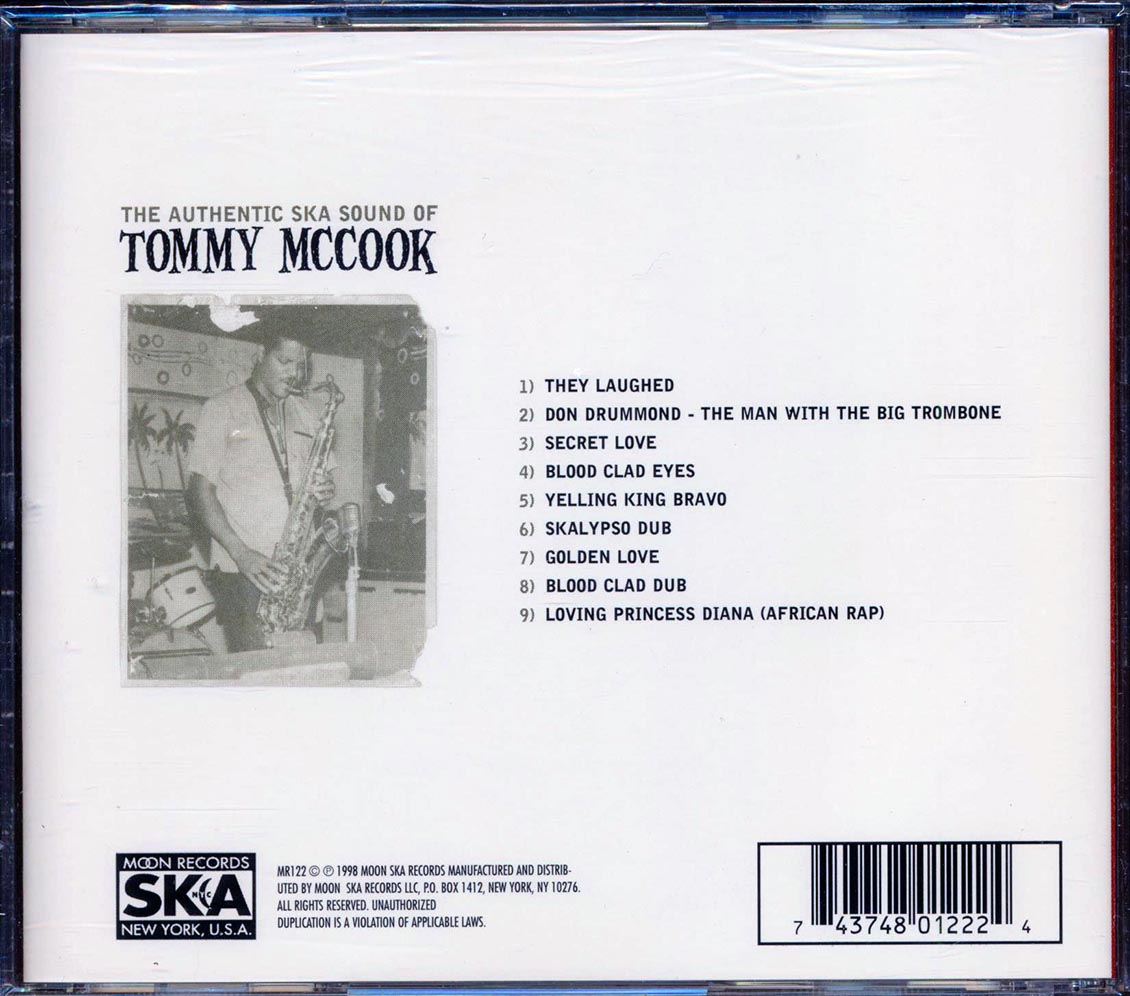 CD Tommy McCook - The Authentic Ska Sound Of Tommy Mccook | eBay
