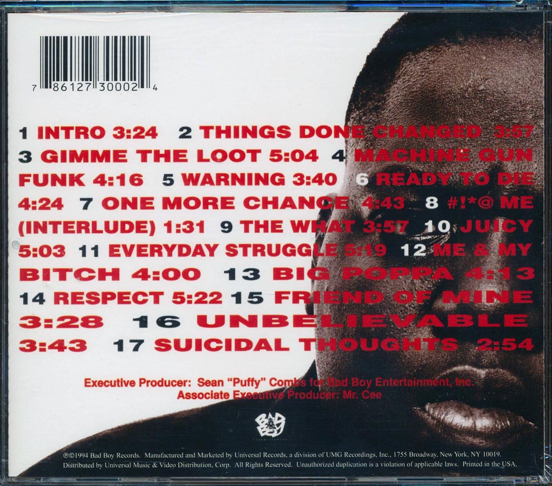SEALED NEW CD Notorious BIG The Ready To Die EBay 259175B 1130