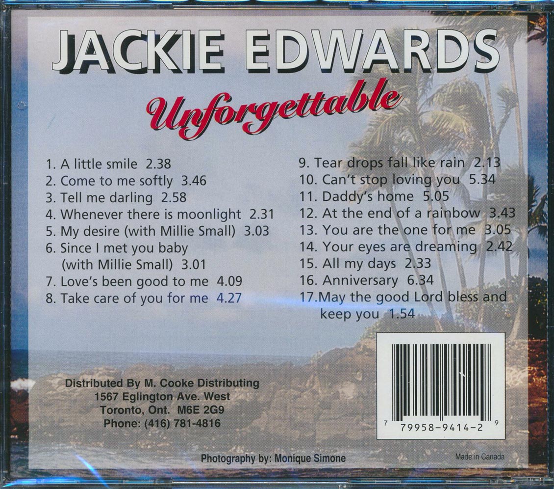 洋楽 Trojan Reggae Party Vol.1 JACKIE EDWARDS CD) I DO LOVE YOU / (WILFRED) JACKIE EDWARDS - MORE AXE