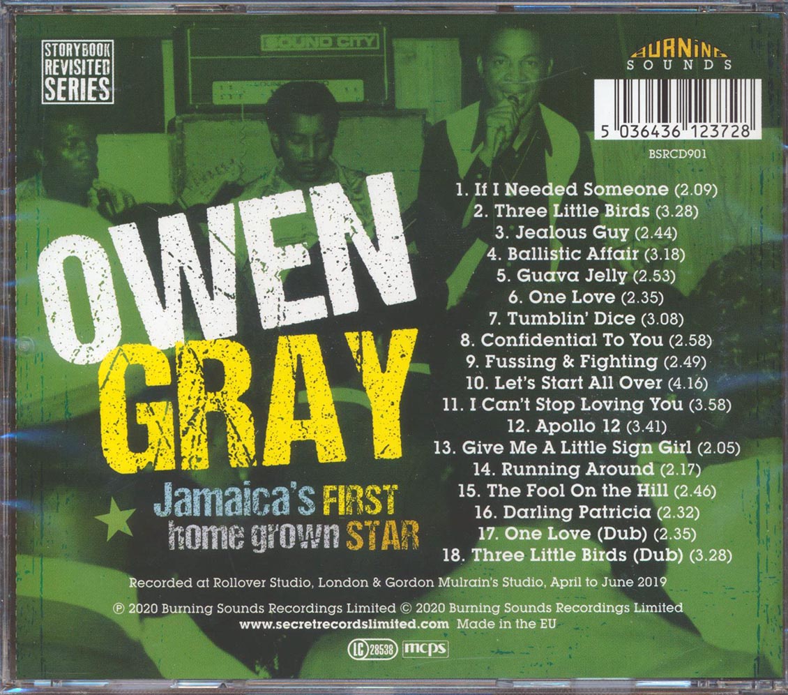 ジャマイカ12” Owen Gray / Jah Hugh Feel Good / Down Presser Man NONE Studio One /00250 Owen Gray / Jah Hugh – Feel Good / Down Presser Man – Vinyl