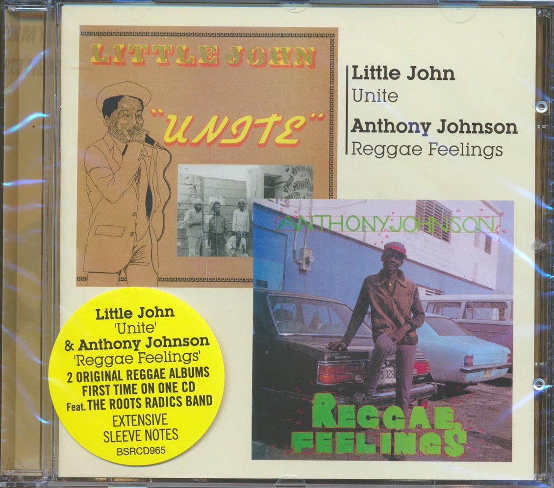 LITTLE JOHN, ANTHONY JOHNSON - Unite + Reggae Feelings - CD