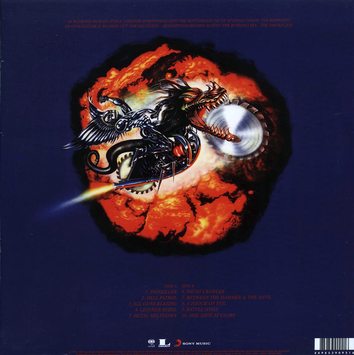 VINYL Judas Priest - Painkiller 889853909216| eBay