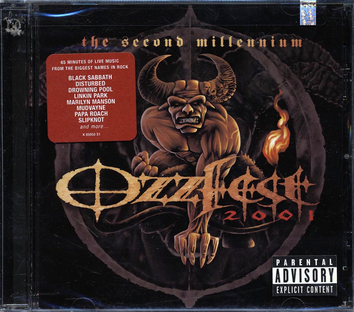 CD Black Sabbath, Linkin Park, Slipknot, Marilyn Manson, Etc