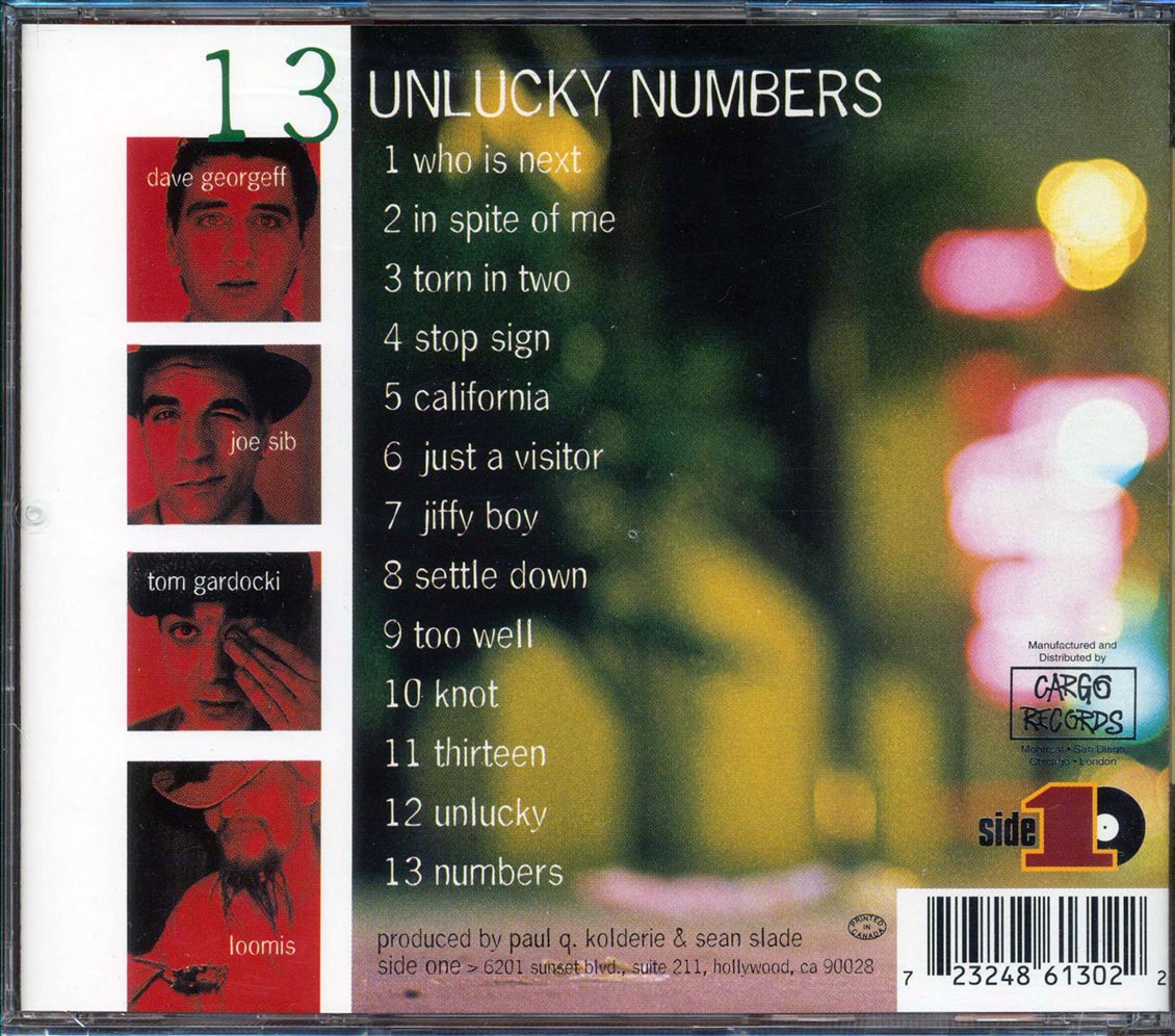 CD Wax - 13 Unlucky Numbers | eBay