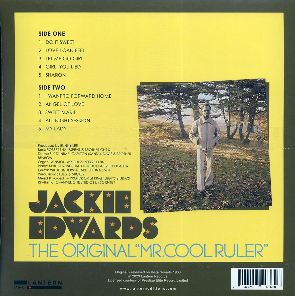 VINYL Jackie Edwards - The Original Mr. Cool Ruler | eBay