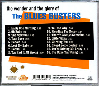 CD The Blues Busters - The Wonder And The Glory Of The Blues